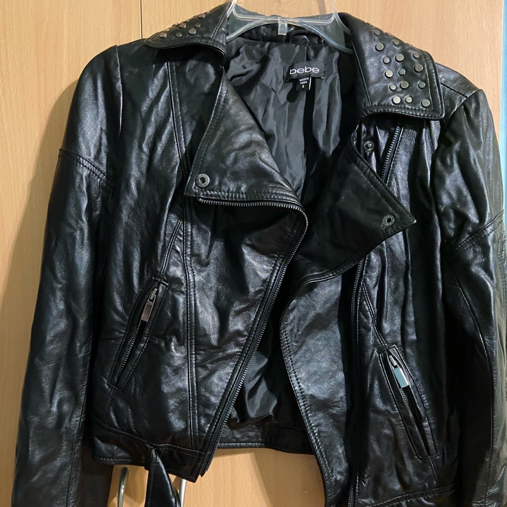 Bebe Leather Jacket